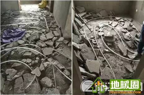 低價(jià)地暖到底有多可怕？掀開地板給你看！ 